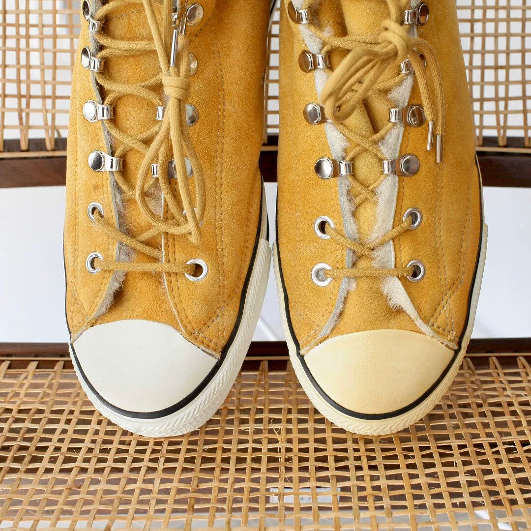 Number (N)ine high-top suede shearling sneakers Size US 10 / EU 43 - 3 Thumbnail