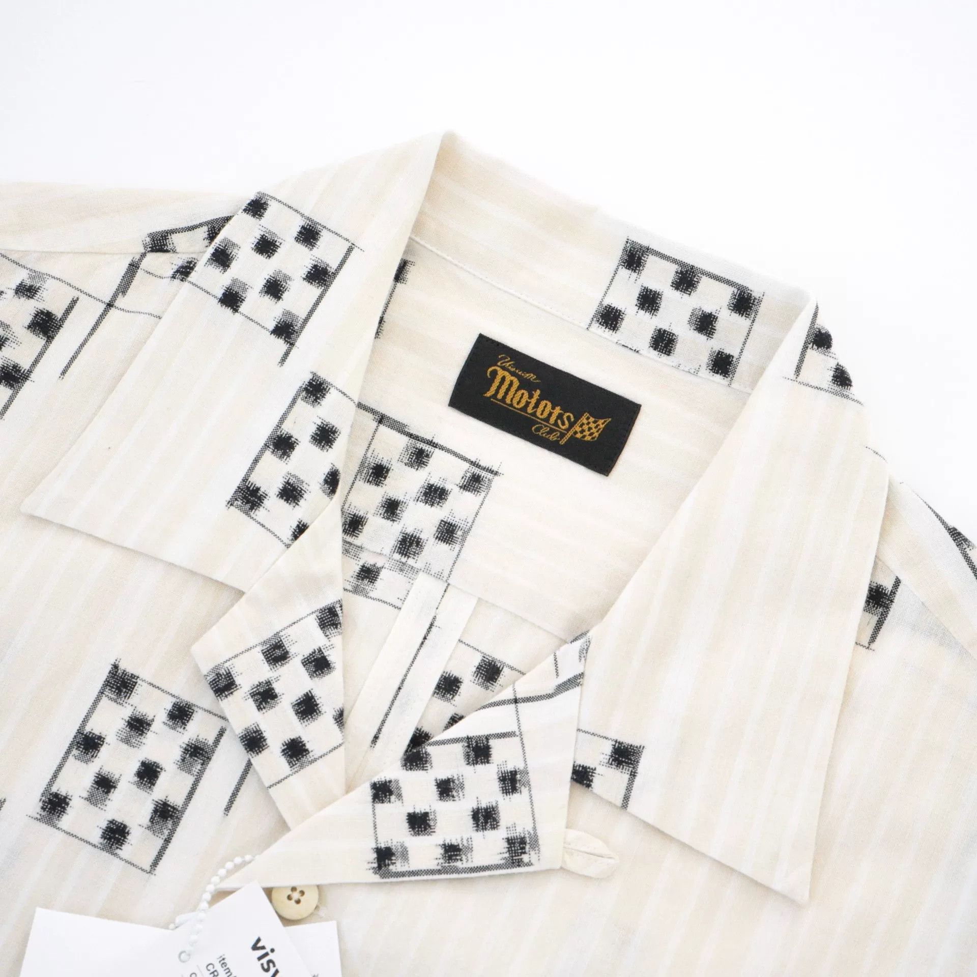 Visvim visvim crosby shirt s/s kasuri motors club | Grailed