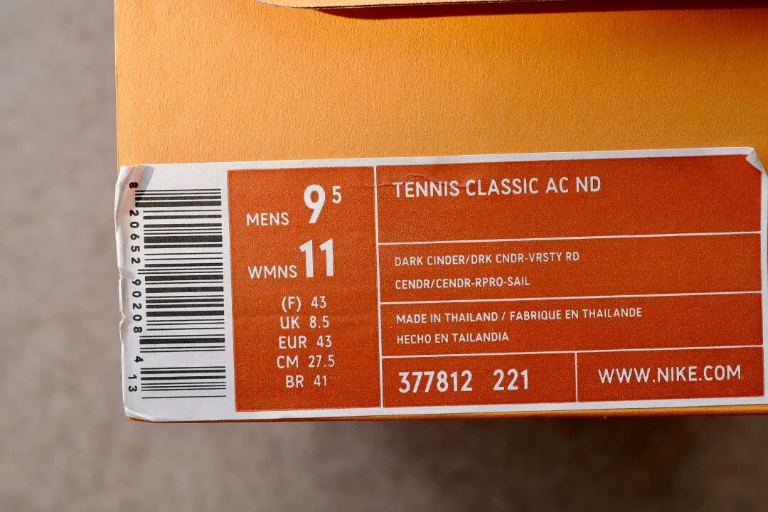Nike nike tennis classic ac nd sneakers Size US 9.5 / EU 42-43 - 9 Thumbnail