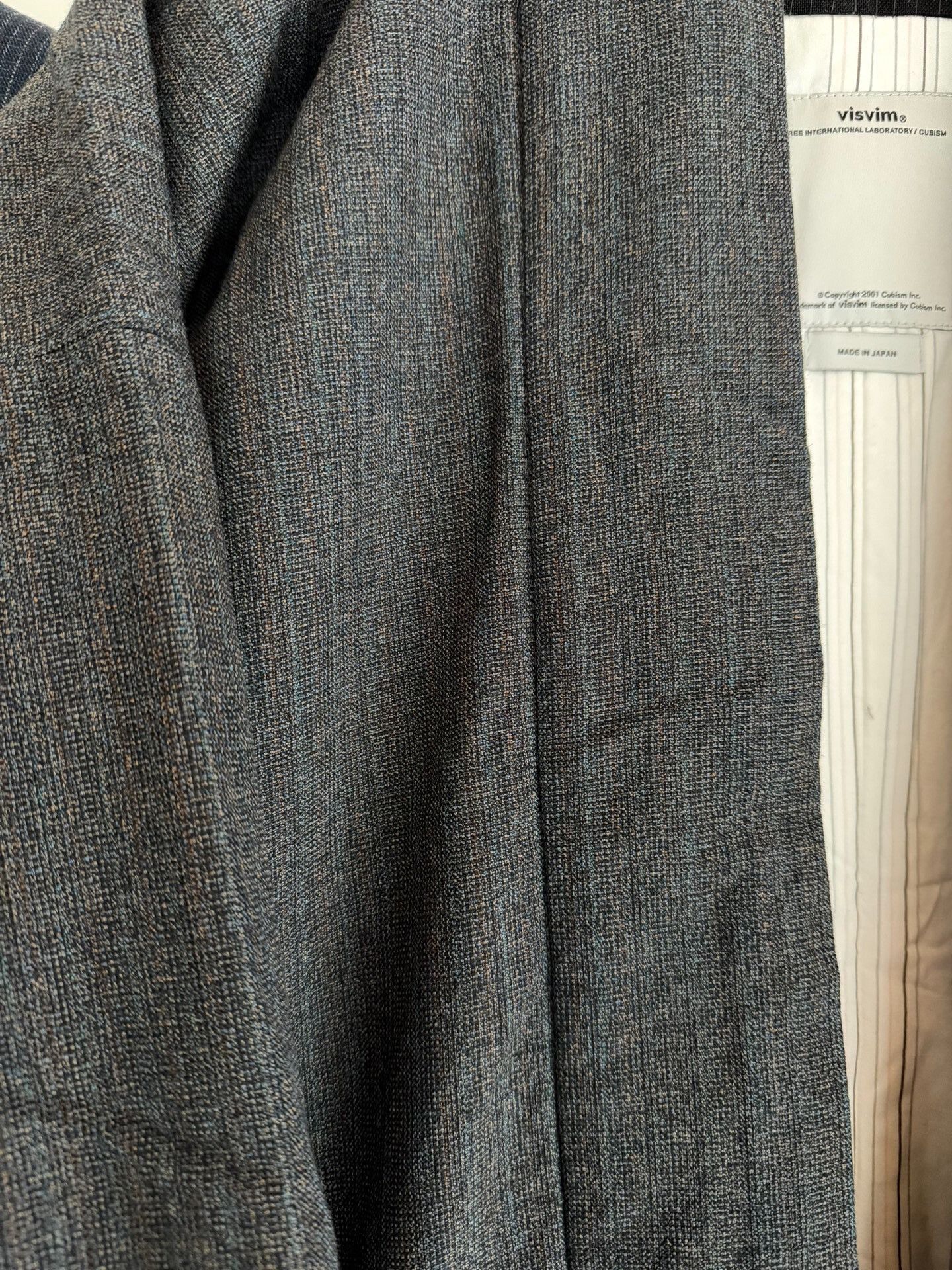 Visvim visvim dotera coat wool stripe outerwear Size US M / EU 48-50 / 2 - 3 Thumbnail