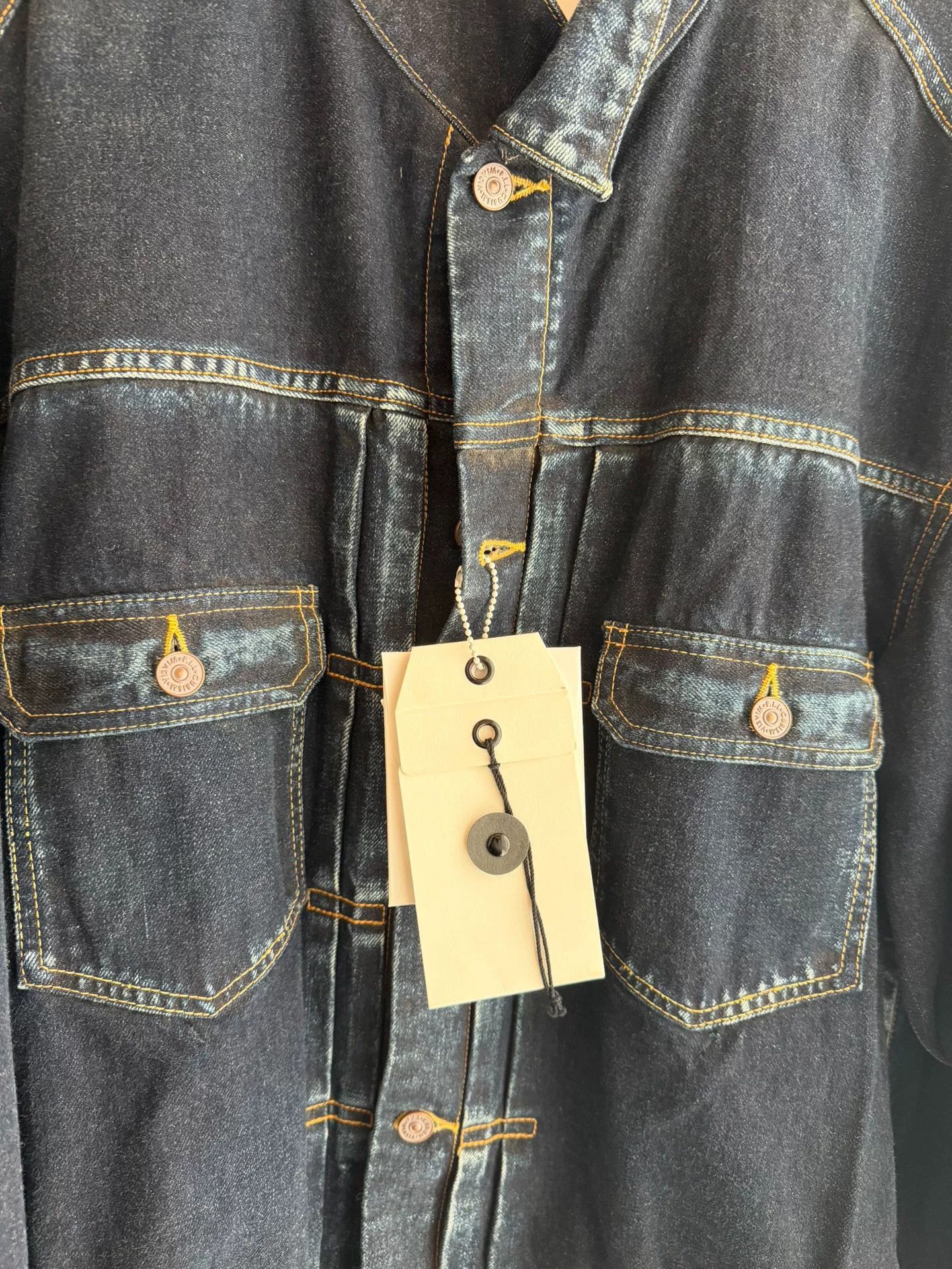 Visvim visvim 101xx mud dyed denim jacket Size US M / EU 48-50 / 2 - 3 Thumbnail