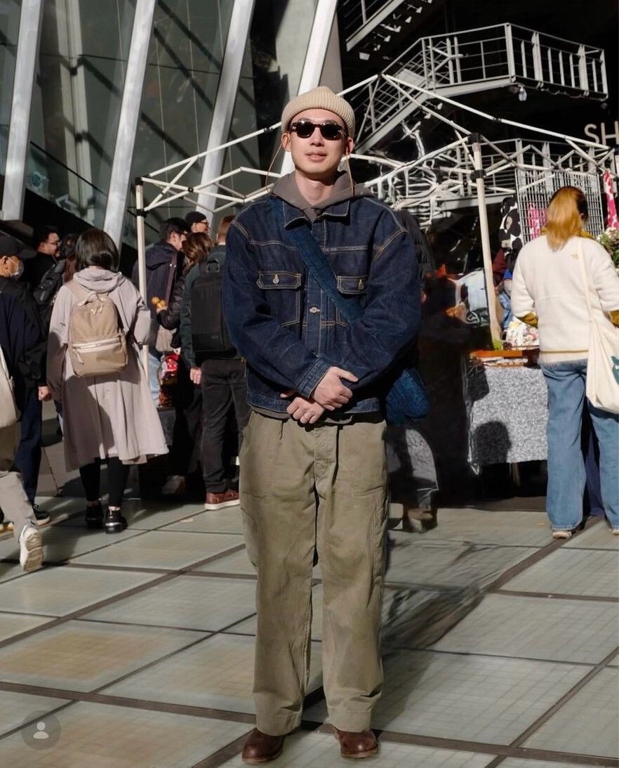 Visvim visvim 101xx mud dyed denim jacket Size US M / EU 48-50 / 2 - 9 Thumbnail