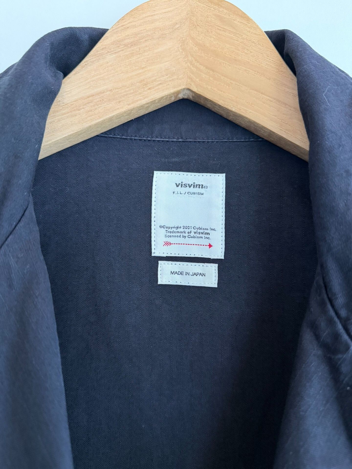 Visvim visvim domain l/s distressed hand-painted jacket Size US M / EU 48-50 / 2 - 3 Thumbnail