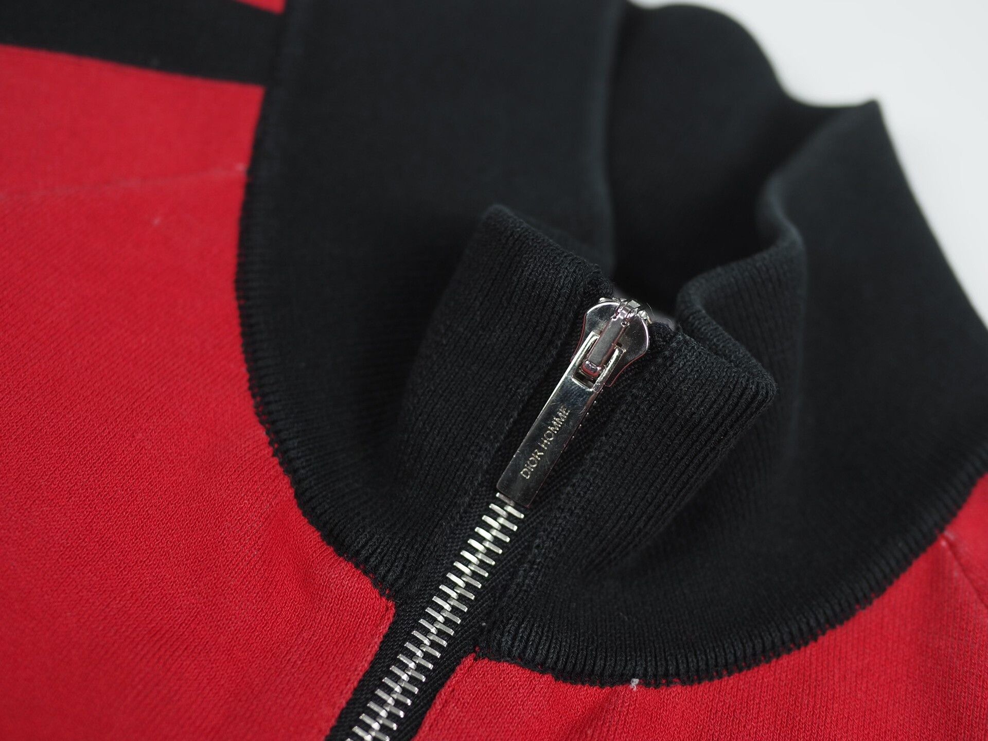 Dior dior red black color block jacket XS Size US XS / EU 42 / 0 - 3 Thumbnail