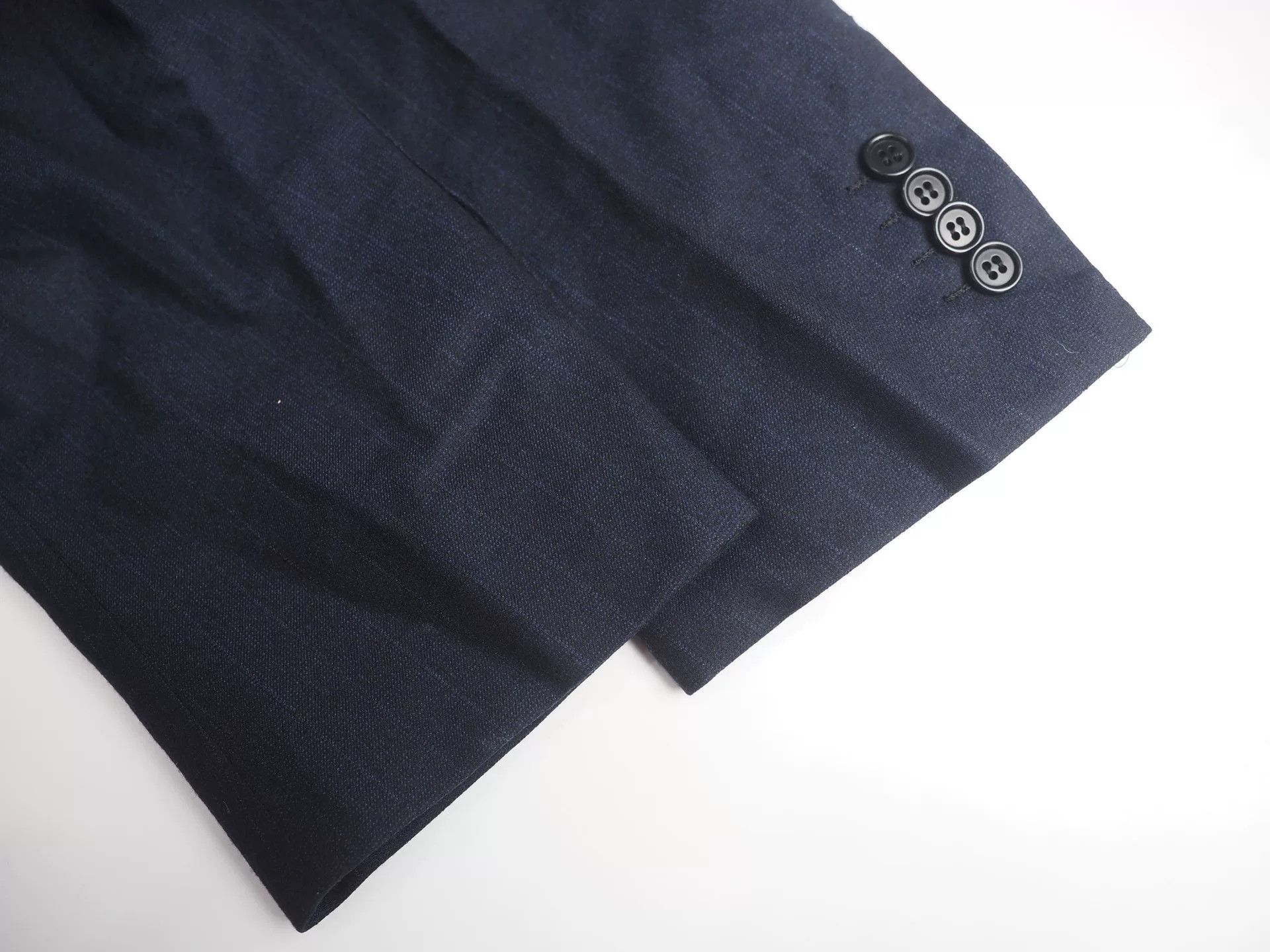 Kiton navy wool blazer by kiton Size US L / EU 52-54 / 3 - 5 Thumbnail