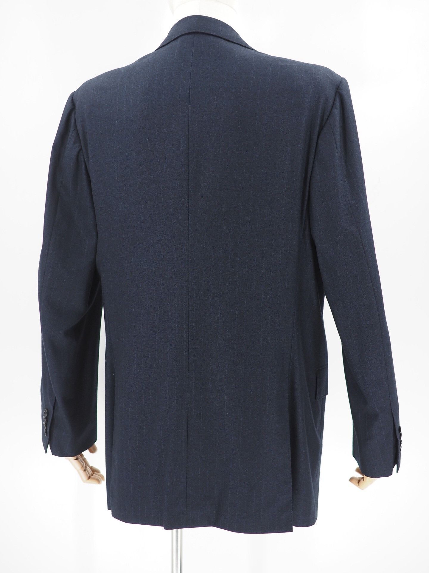 Kiton navy wool blazer by kiton Size US L / EU 52-54 / 3 - 2 Thumbnail