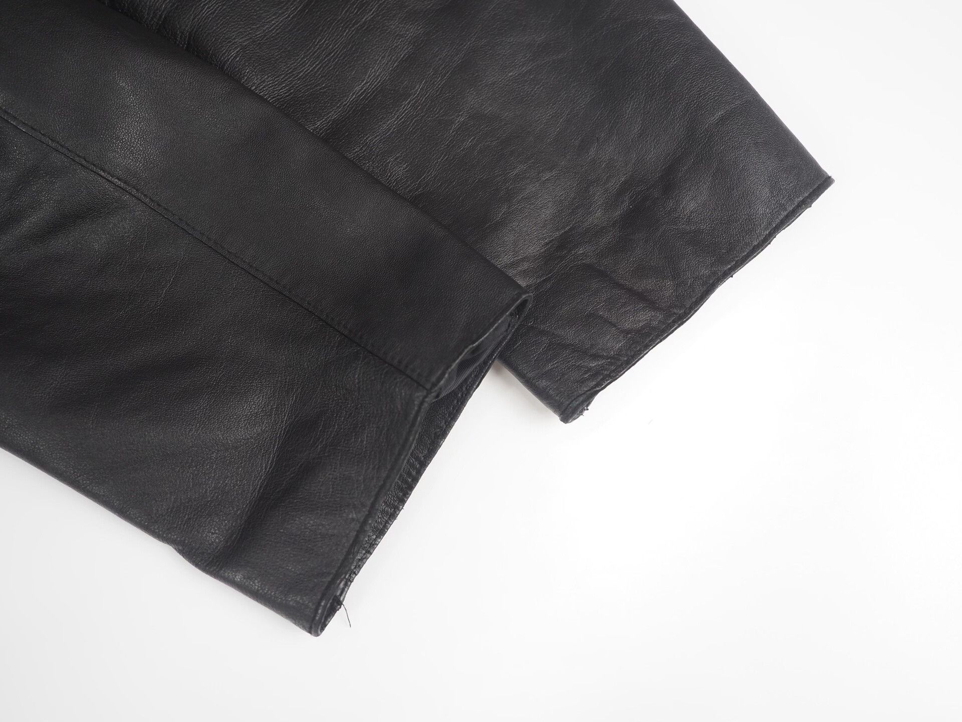 Gucci 90s Gucci Black Leather Suit Jacket Size US L / EU 52-54 / 3 - 7 Thumbnail
