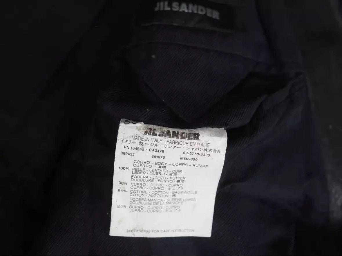 Vintage vintage jil sander black blazer for men Size US L / EU 52-54 / 3 - 9 Thumbnail
