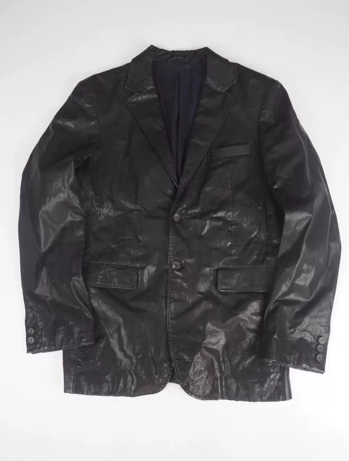 Vintage vintage jil sander black blazer for men Size US L / EU 52-54 / 3 - 4 Thumbnail