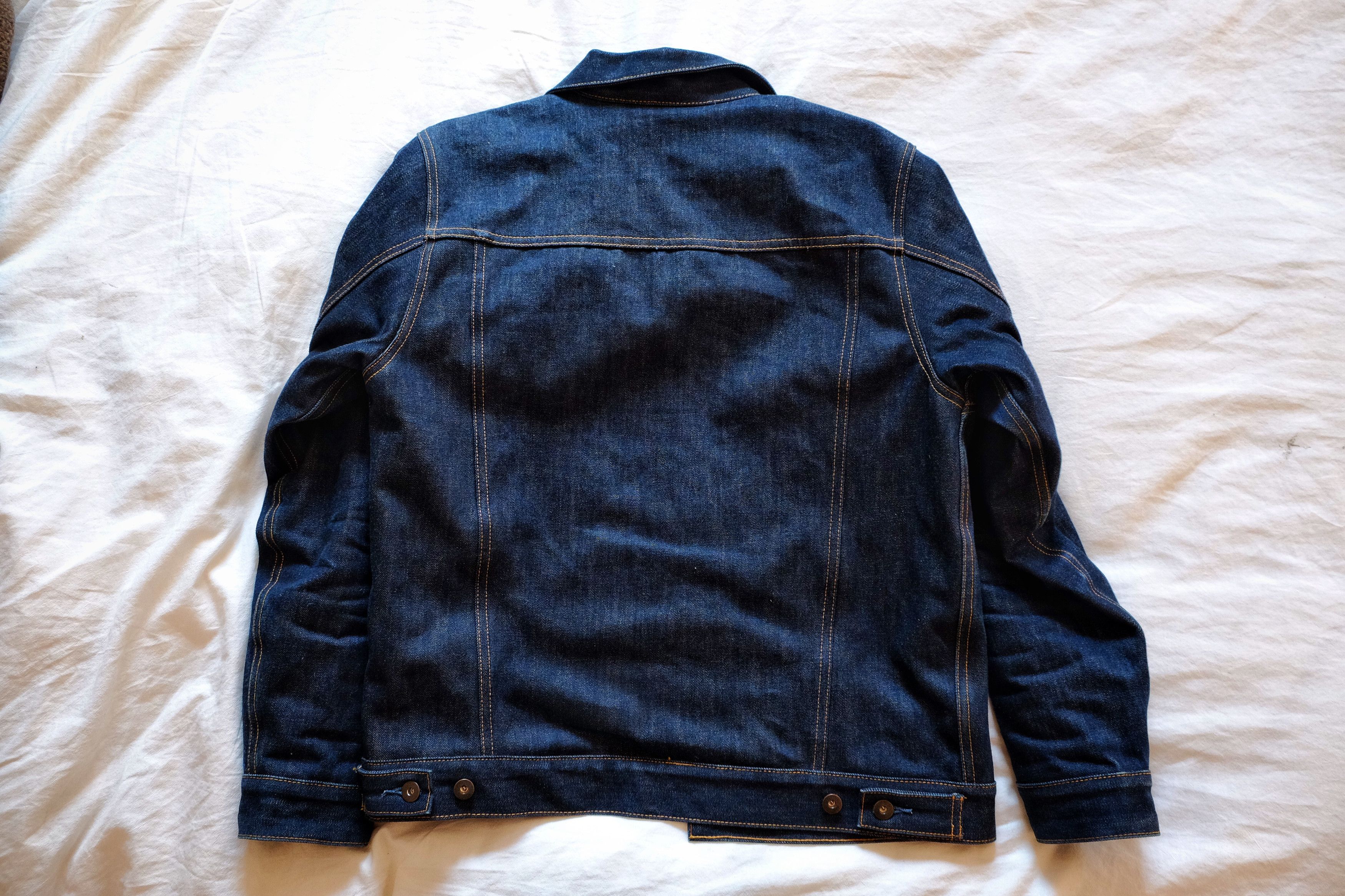 Tellason Blanket Lined Selvedge Denim Jacket Grailed