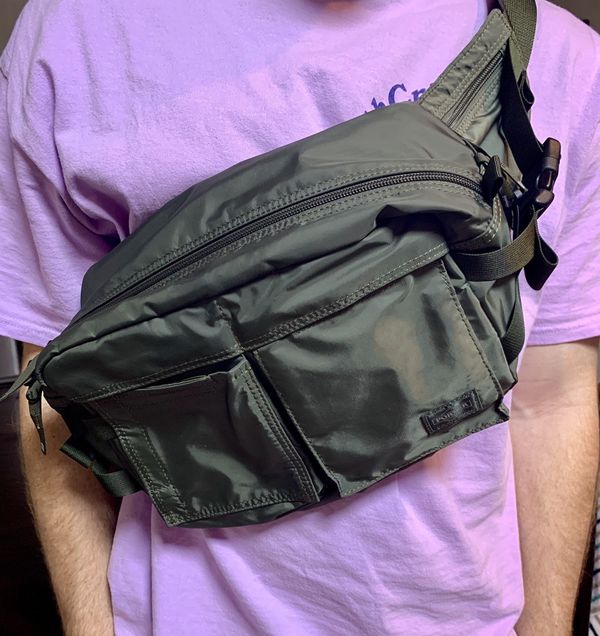 Head Porter Head Porter Olive Drab New Waist Bag | Grailed