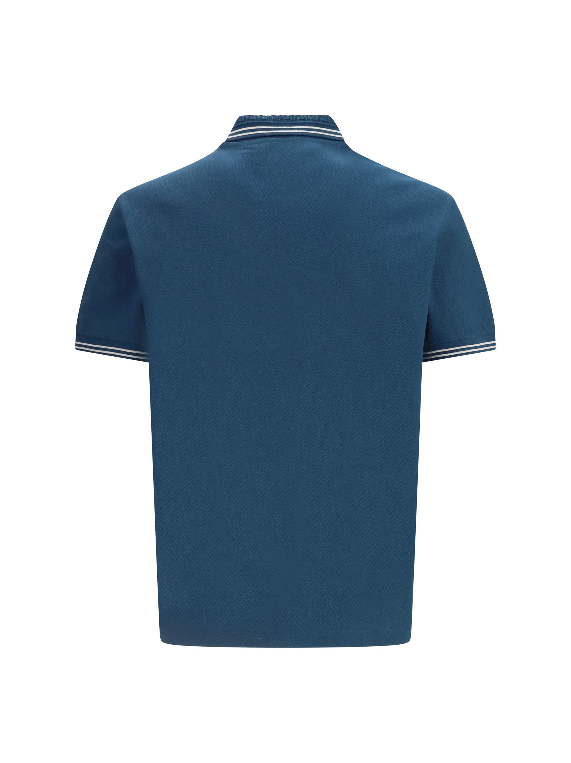 Versace Cotton Polo Shirt Size US M / EU 48-50 / 2 - 2 Thumbnail