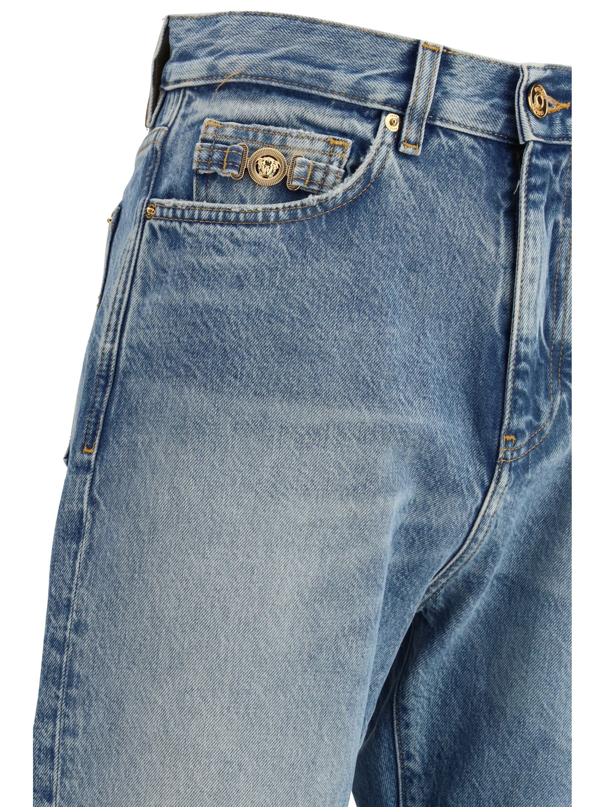 Versace Distressed Jeans Size US 34 / EU 50 - 3 Thumbnail