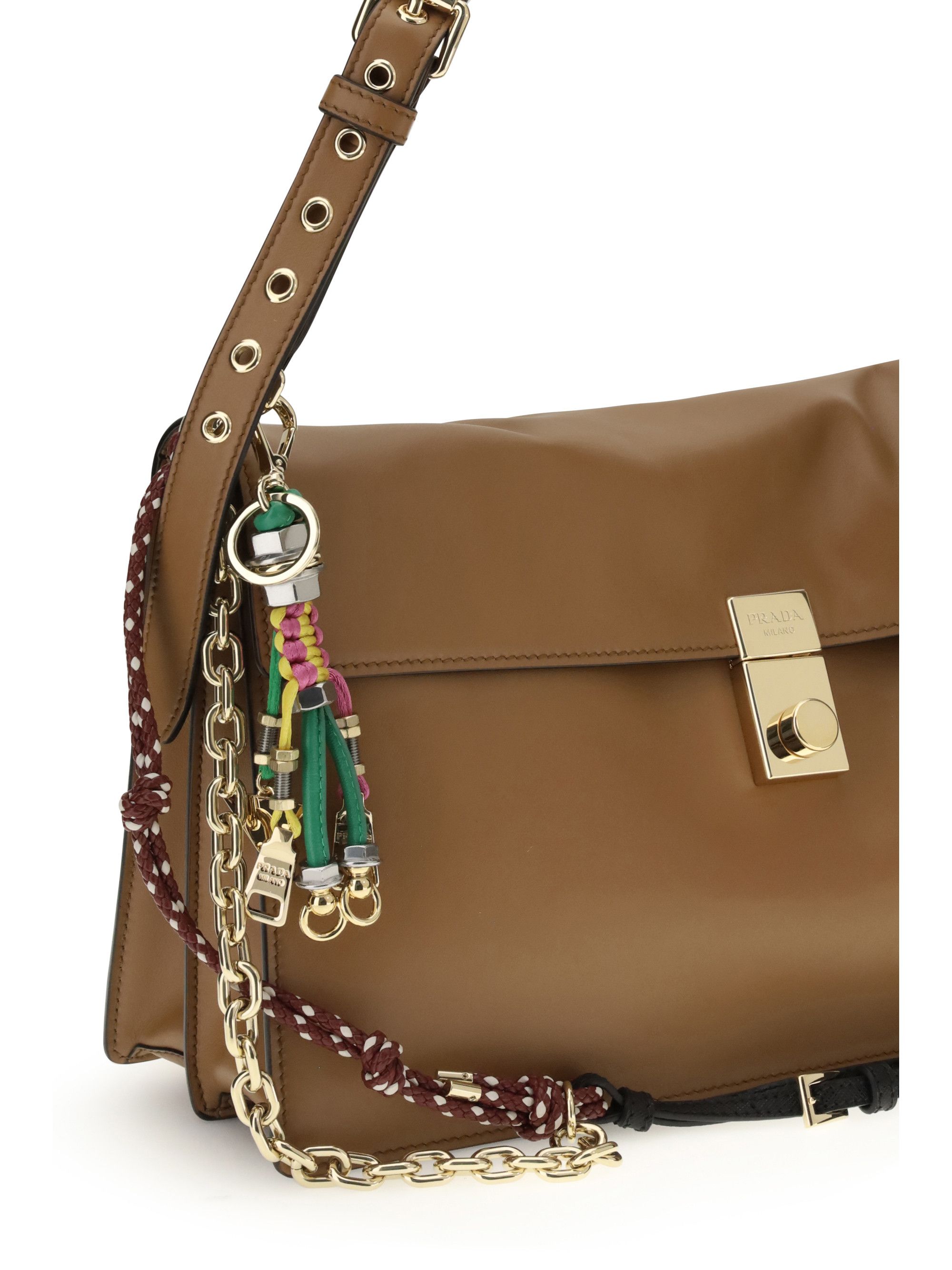 Prada Large Soft Sound Shoulder Bag Size ONE SIZE - 4 Thumbnail