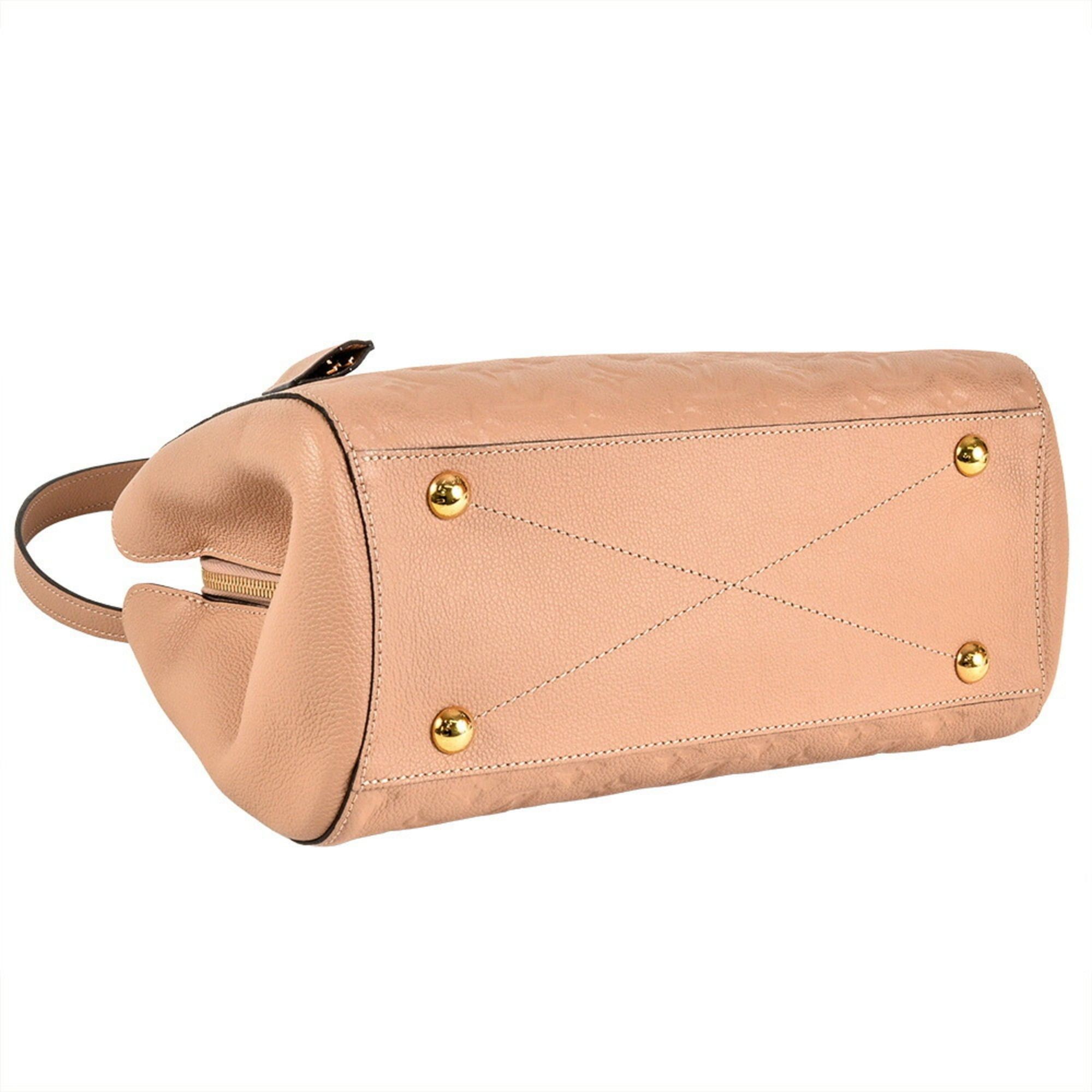 Louis Vuitton Louis Vuitton Montaigne MM Handbag Monogram Empreinte M41152 Dune Women's Size ONE SIZE - 5 Thumbnail
