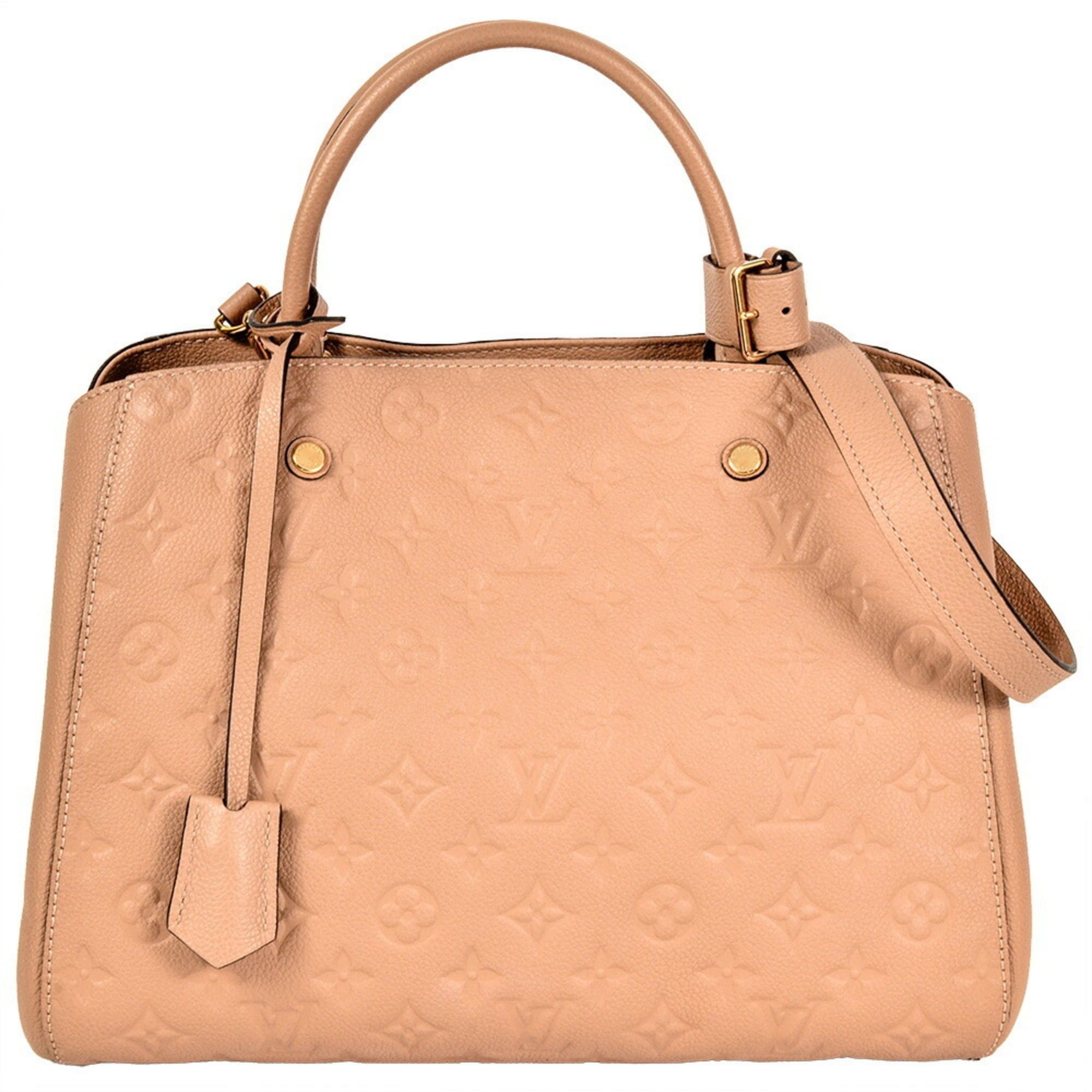 Louis Vuitton Louis Vuitton Montaigne MM Handbag Monogram Empreinte M41152 Dune Women's Size ONE SIZE - 2 Thumbnail