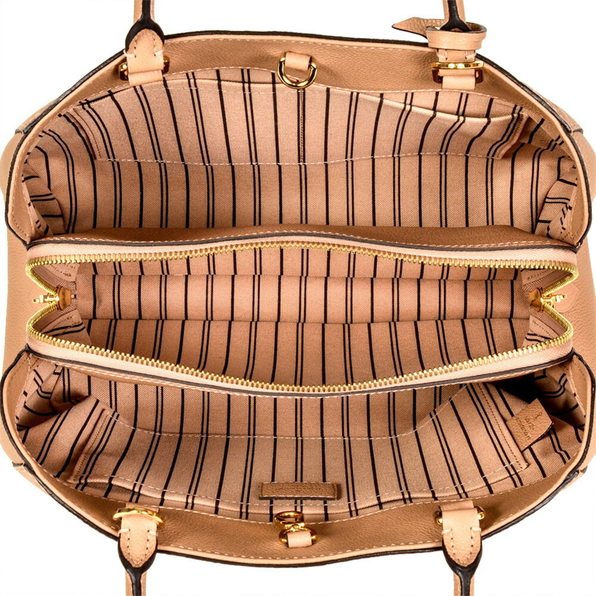 Louis Vuitton Louis Vuitton Montaigne MM Handbag Monogram Empreinte M41152 Dune Women's Size ONE SIZE - 7 Thumbnail