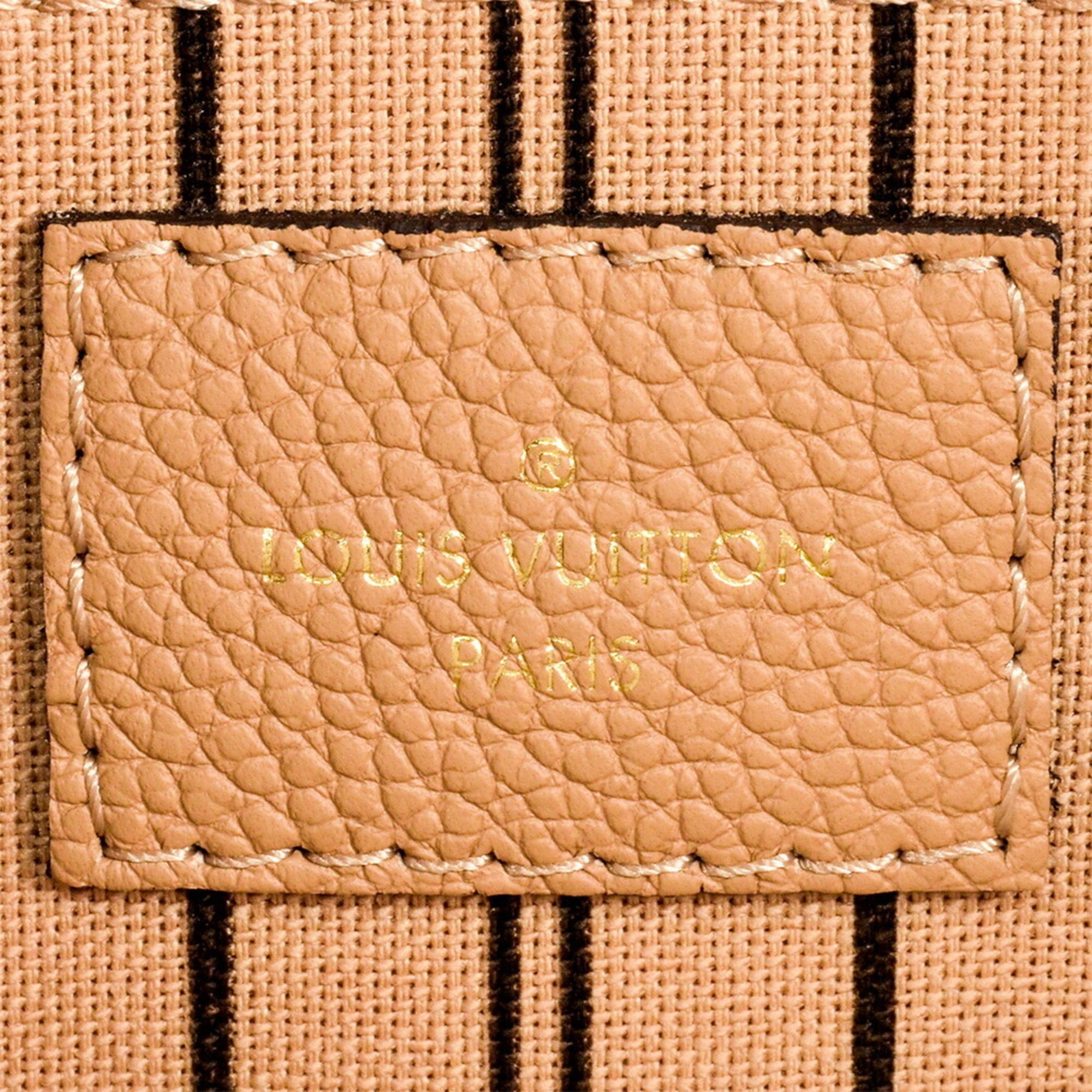 Louis Vuitton Louis Vuitton Montaigne MM Handbag Monogram Empreinte M41152 Dune Women's Size ONE SIZE - 8 Thumbnail