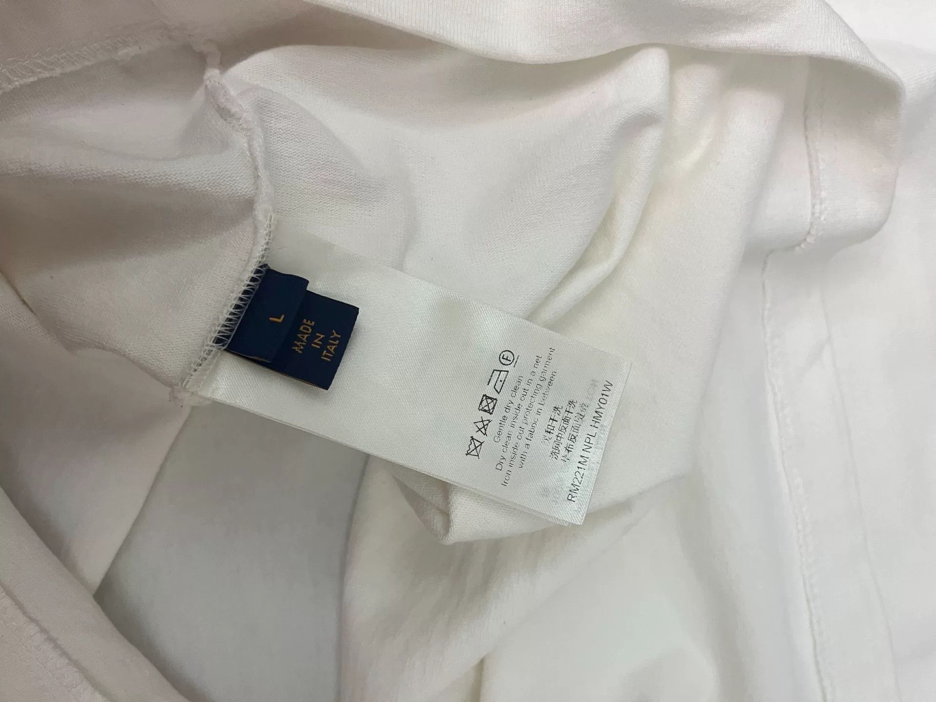 Louis Vuitton louis vuitton ss22 nigo collaboration embroidered tee Size US L / EU 52-54 / 3 - 4 Thumbnail
