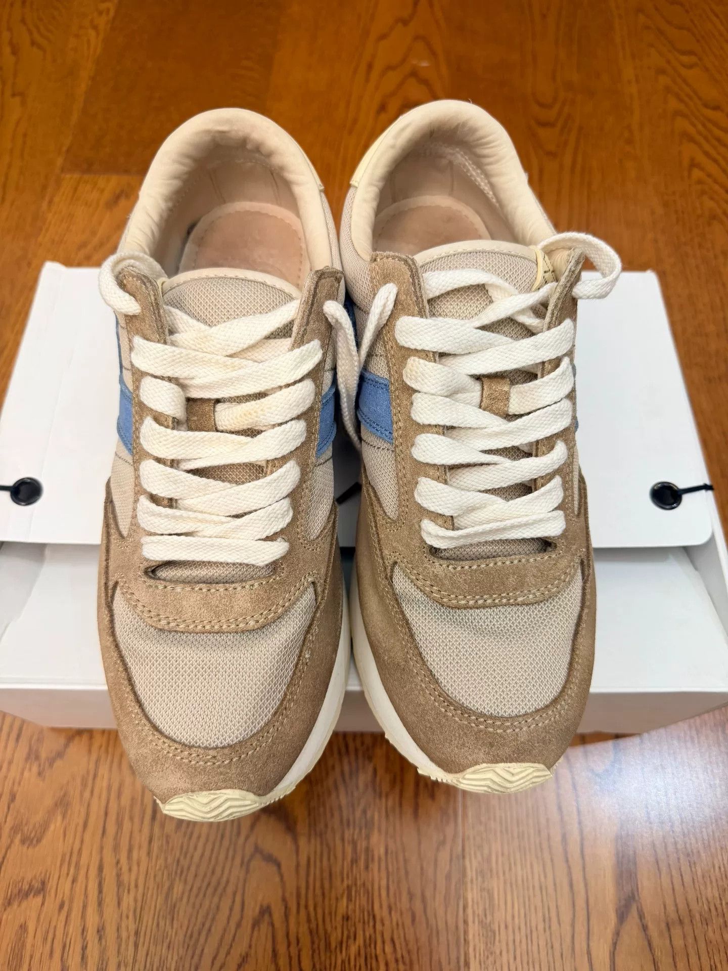 Visvim visvim dunand trainer in sand color Size US 9 / EU 42 - 2 Thumbnail