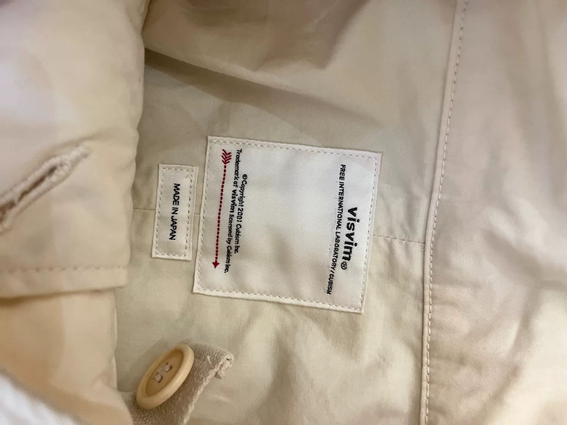 Visvim visvim fishtail parka in ivory color Size US M / EU 48-50 / 2 - 5 Thumbnail