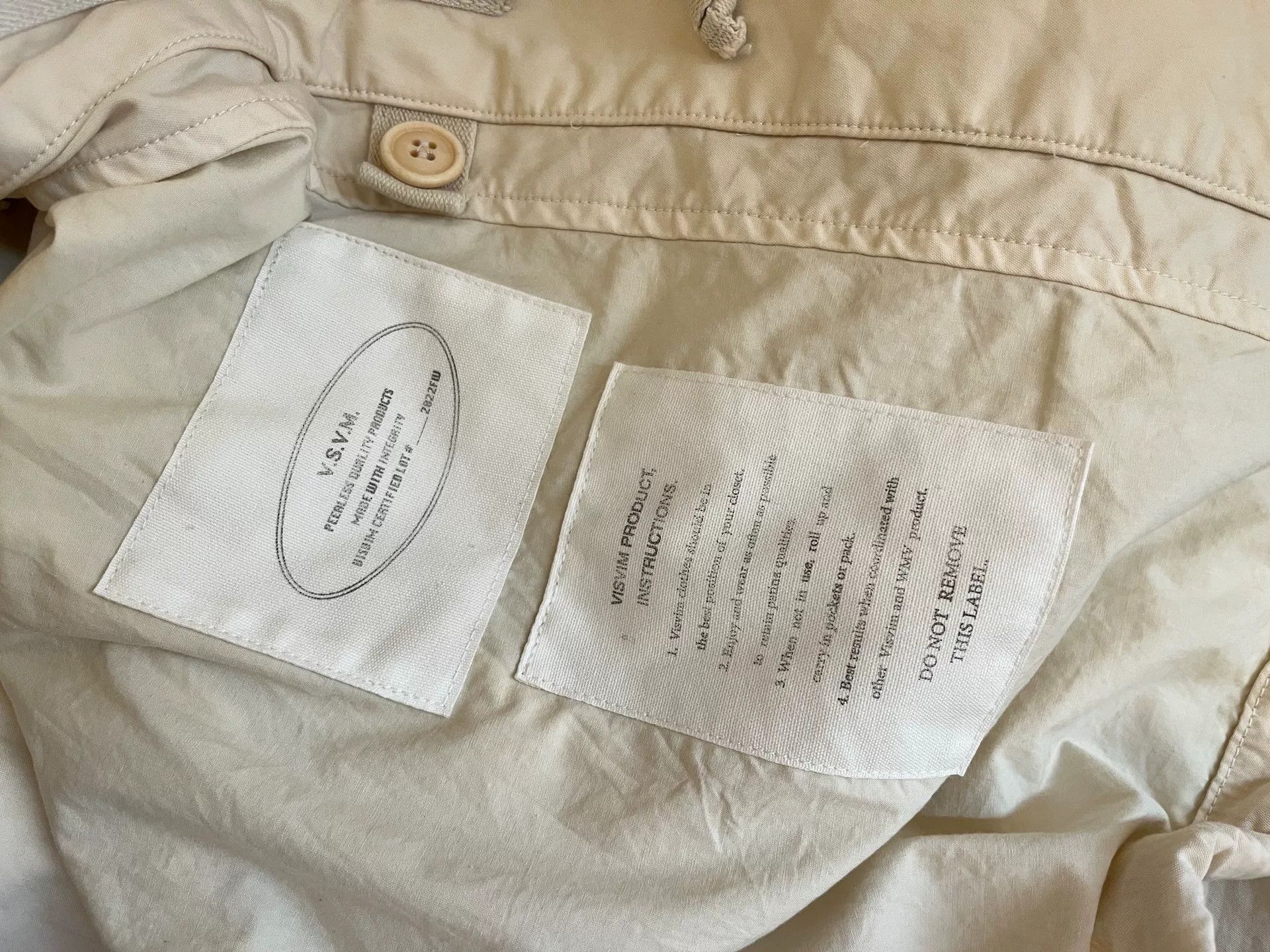 Visvim visvim fishtail parka in ivory color Size US M / EU 48-50 / 2 - 7 Thumbnail