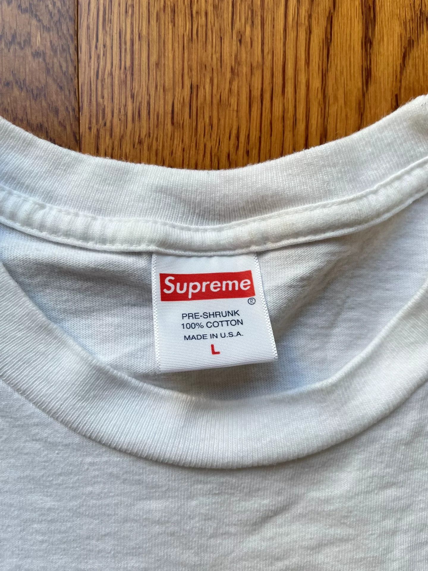 Supreme supreme box logo tee in orange color Size US L / EU 52-54 / 3 - 3 Thumbnail