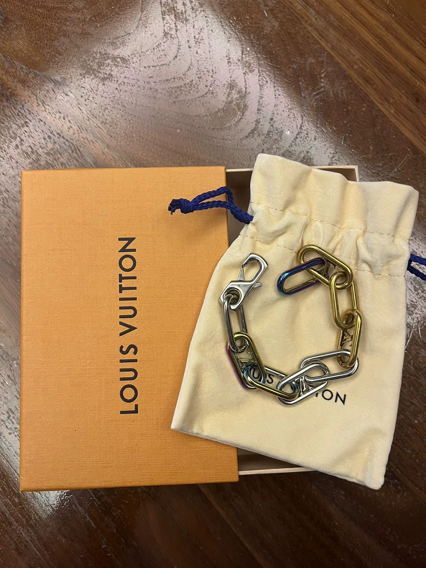 Louis Vuitton lv monogram colorful chain bracelet Size ONE SIZE - 2 Thumbnail