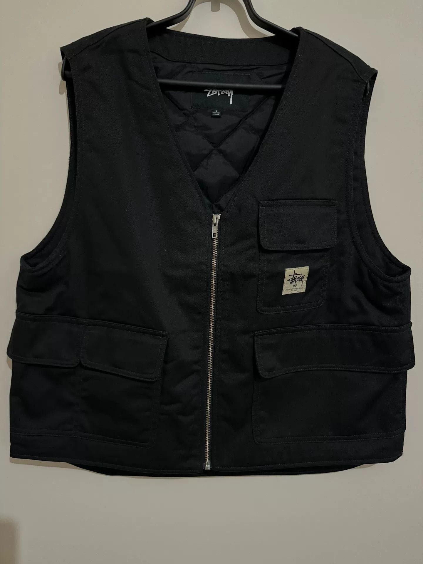 Stussy stussy insulated work vest with pockets Size US L / EU 52-54 / 3 - 2 Thumbnail