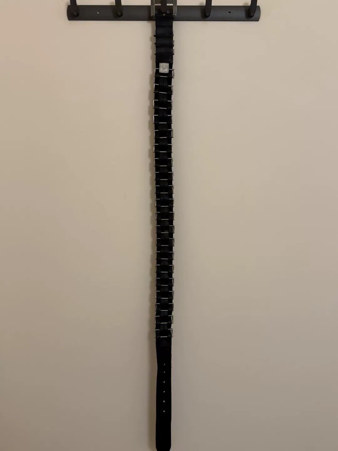 Dolce & Gabbana D&G Dolce&Gabbana Black Leather Belt Size ONE SIZE - 6 Thumbnail