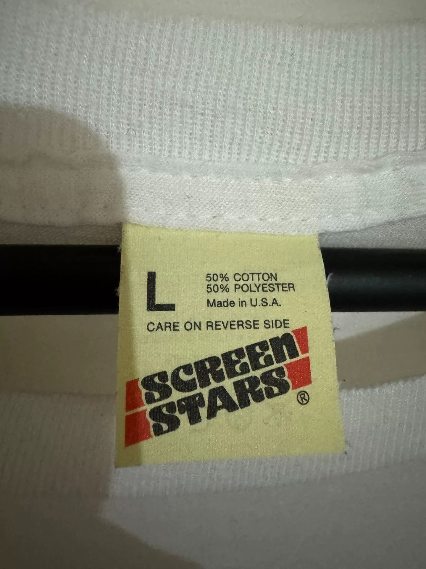 Vintage vintage 90s slogan tee shirt Size US L / EU 52-54 / 3 - 3 Thumbnail