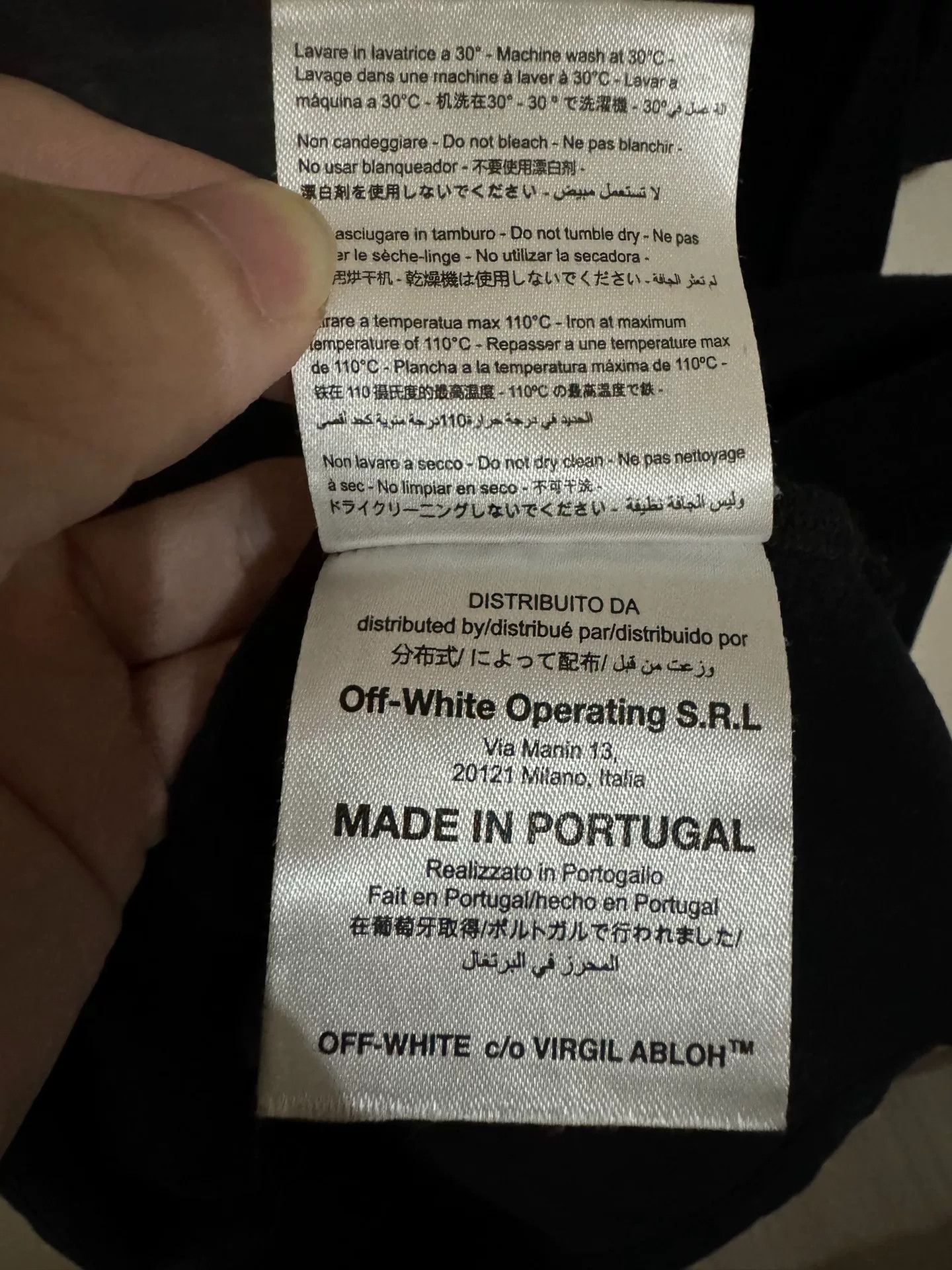 Virgil Abloh off-white religious short sleeve t-shirt Size US XS / EU 42 / 0 - 5 Thumbnail