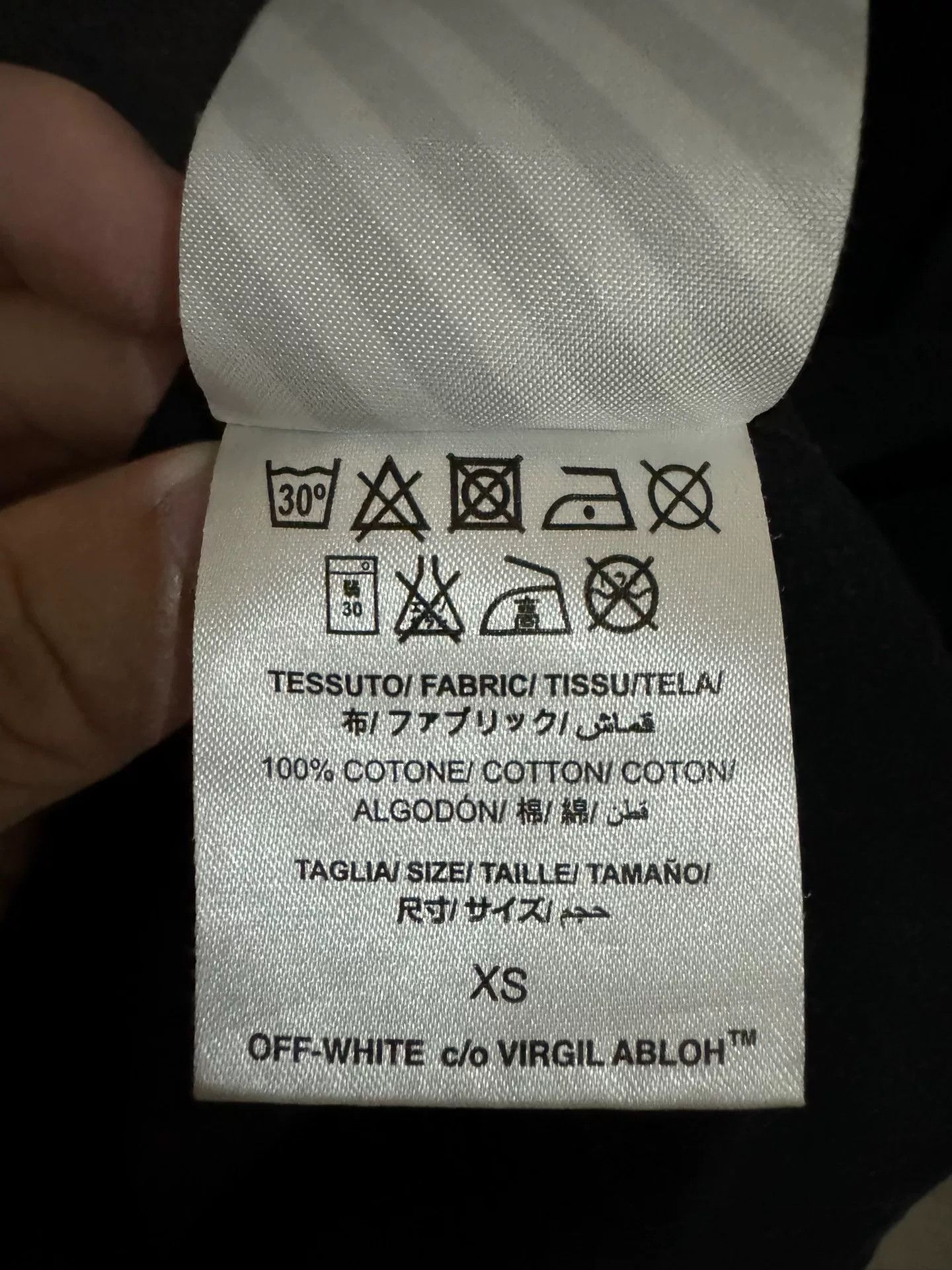 Virgil Abloh off-white religious short sleeve t-shirt Size US XS / EU 42 / 0 - 4 Thumbnail