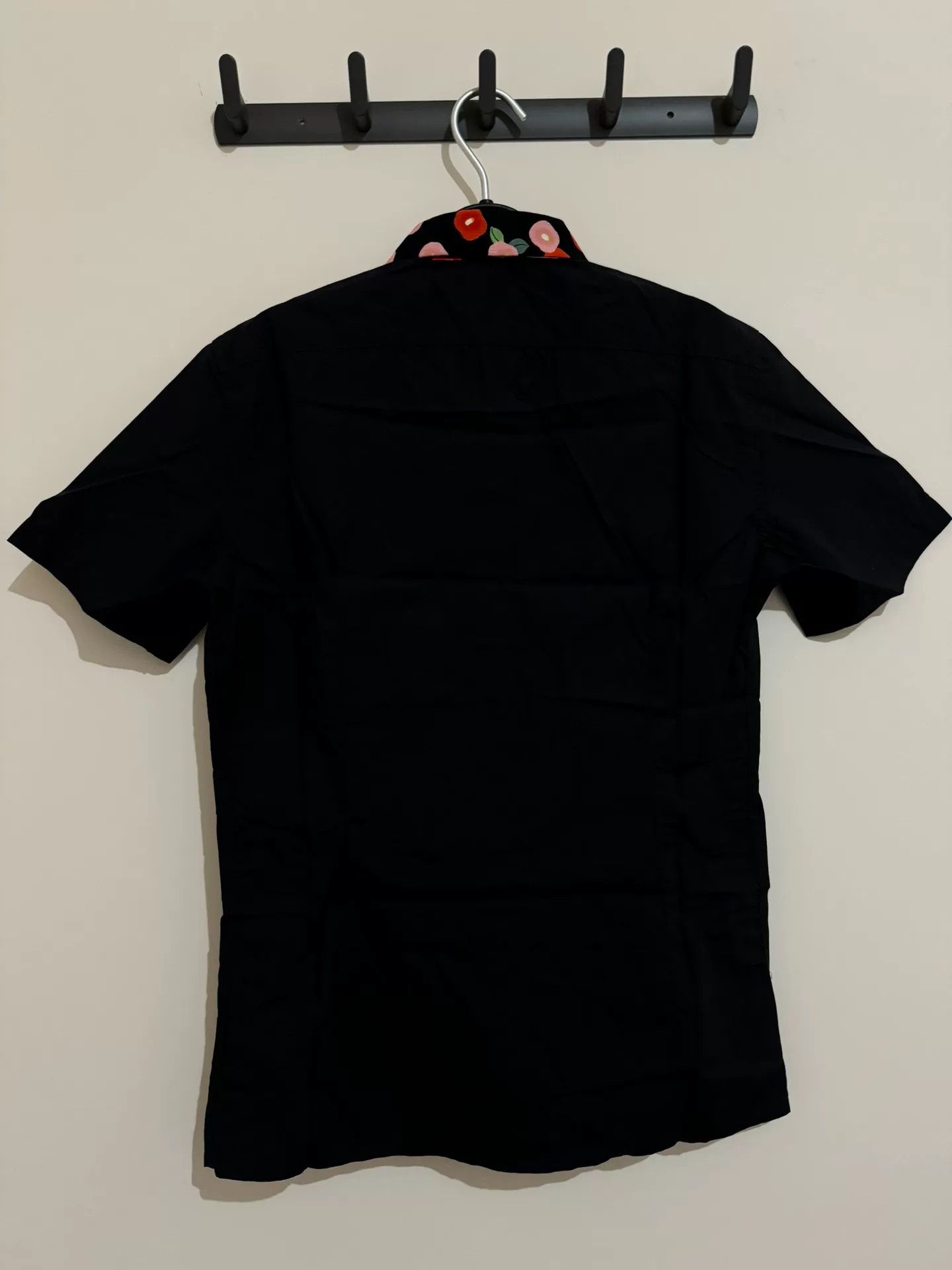 Raf Simons Raf Simons Floral Collar Short Sleeve Shirt Size US M / EU 48-50 / 2 - 2 Thumbnail