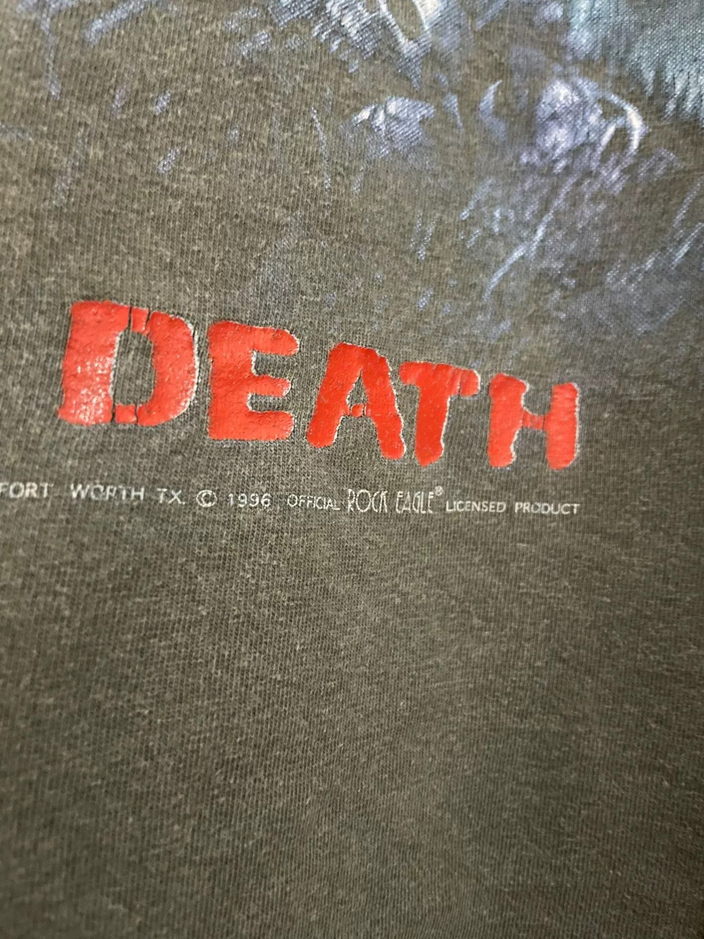Vintage vintage obituary graphic t-shirt Size US XL / EU 56 / 4 - 3 Thumbnail