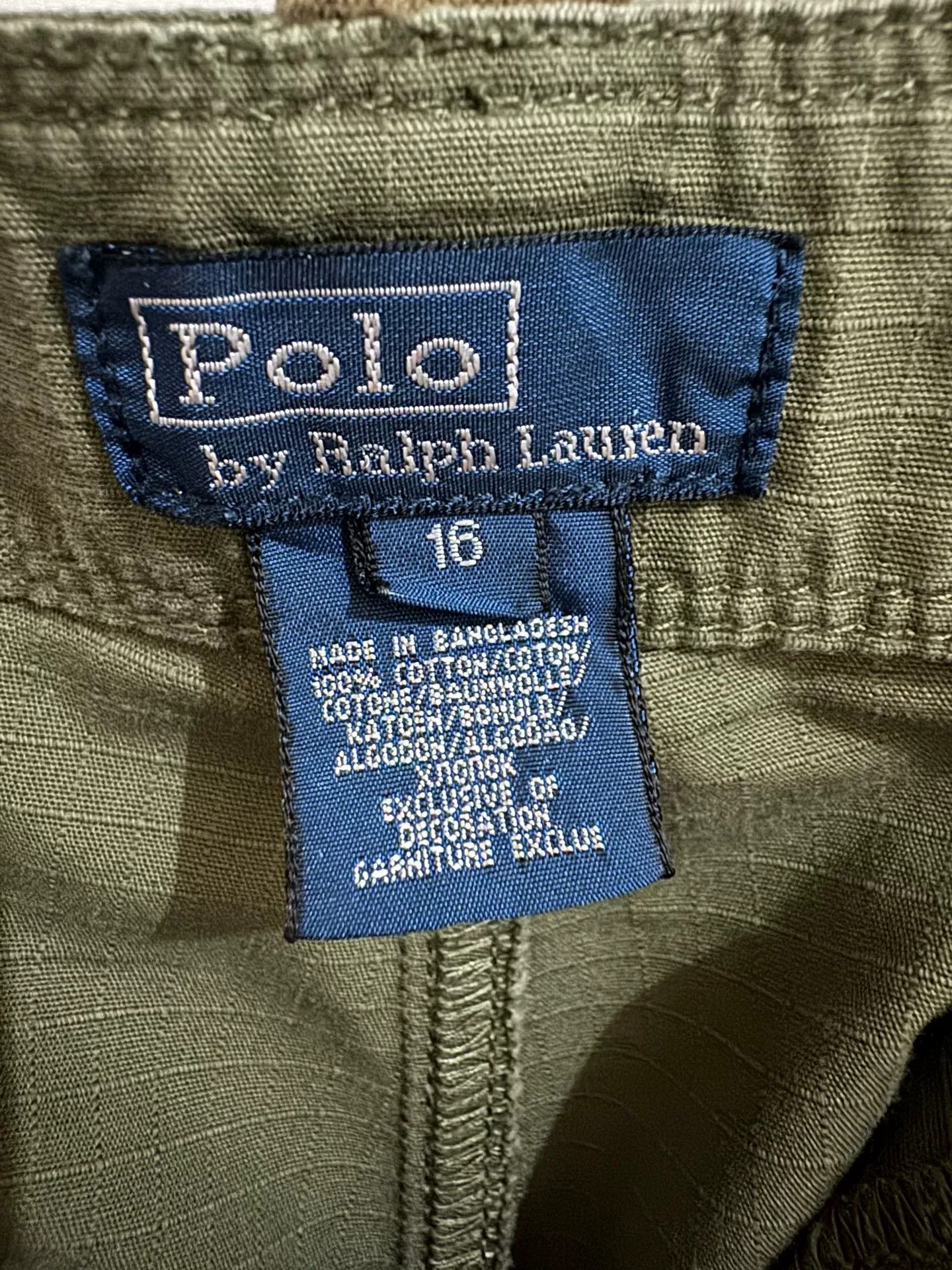 Vintage vintage polo ralph lauren cargo pants Size US 31 - 3 Thumbnail