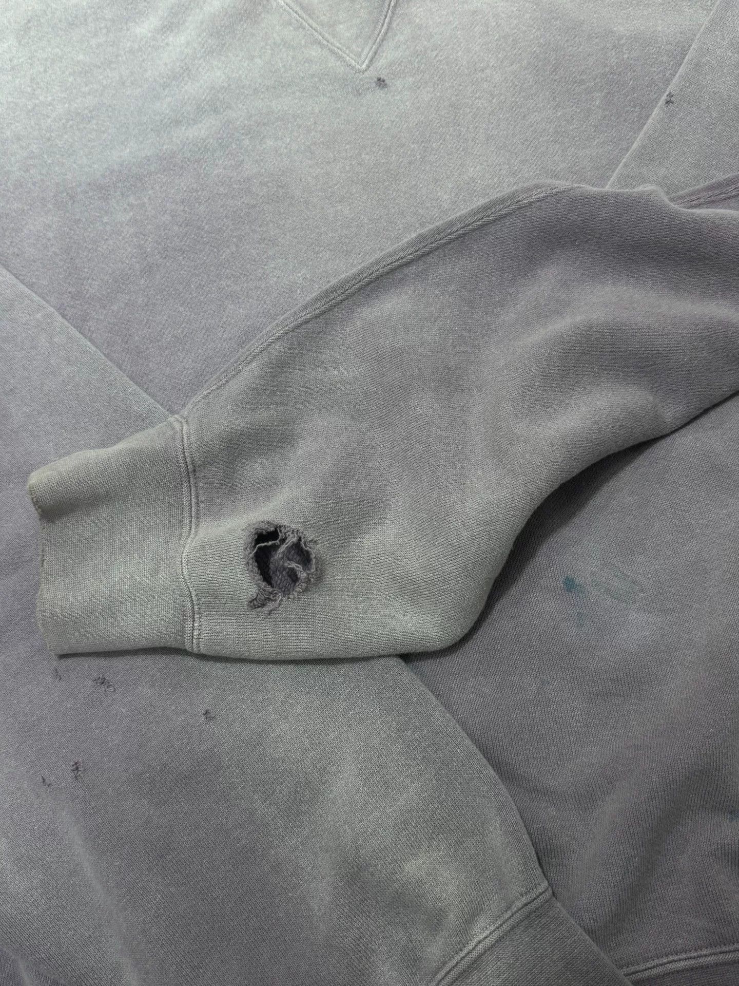 Visvim navy dyed oversized sweatshirt with details Size US M / EU 48-50 / 2 - 4 Thumbnail