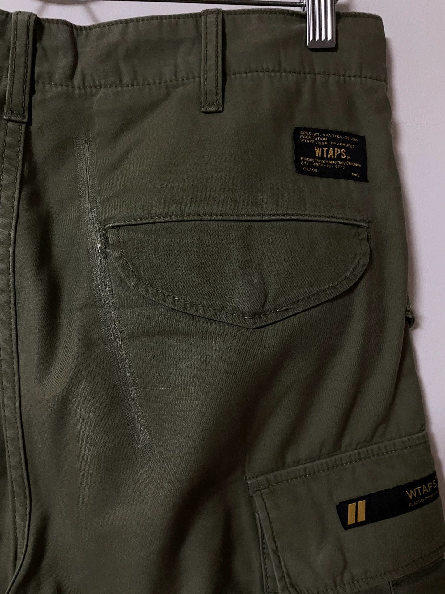 Wtaps classic army green cargo pants Size US 26 / EU 42 - 4 Thumbnail