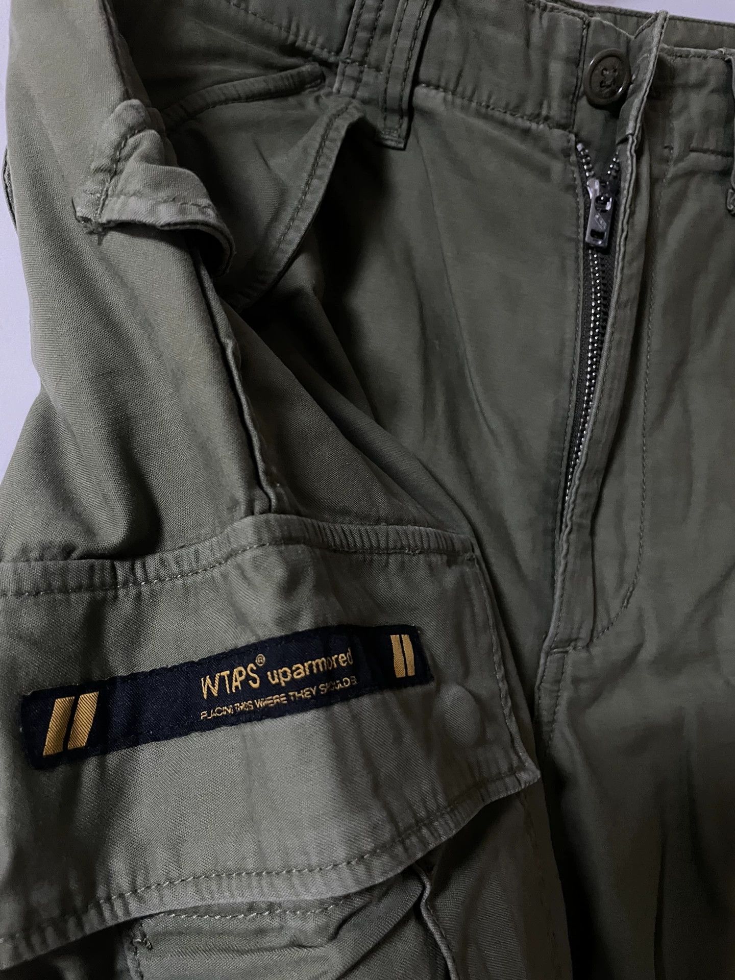 Wtaps classic army green cargo pants Size US 26 / EU 42 - 3 Thumbnail