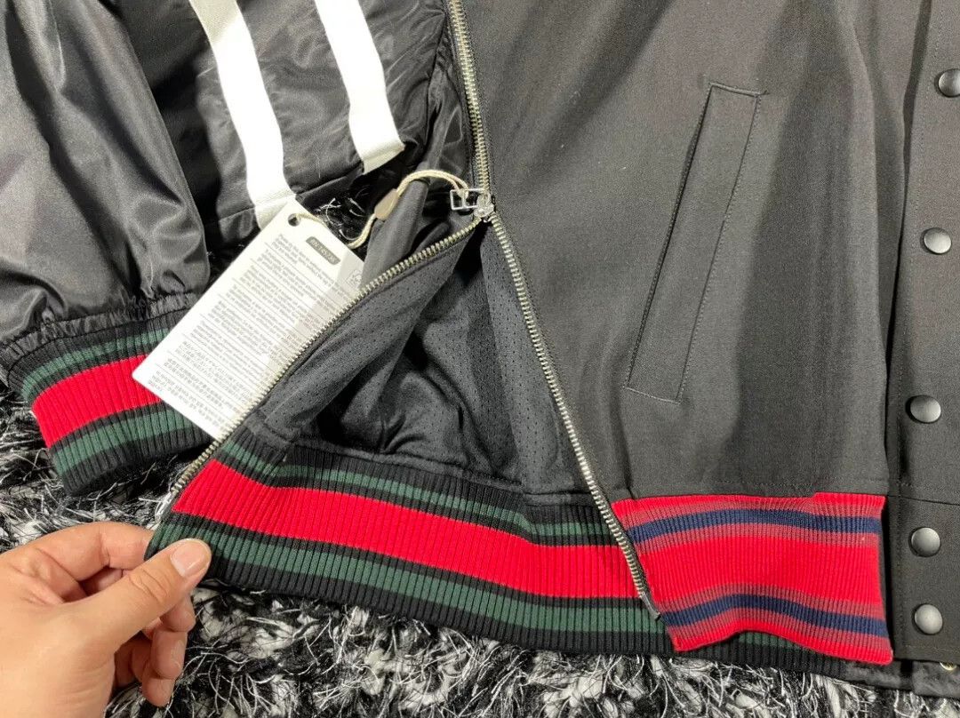 Facetasm facetam black jacket with red accents Size US L / EU 52-54 / 3 - 3 Thumbnail