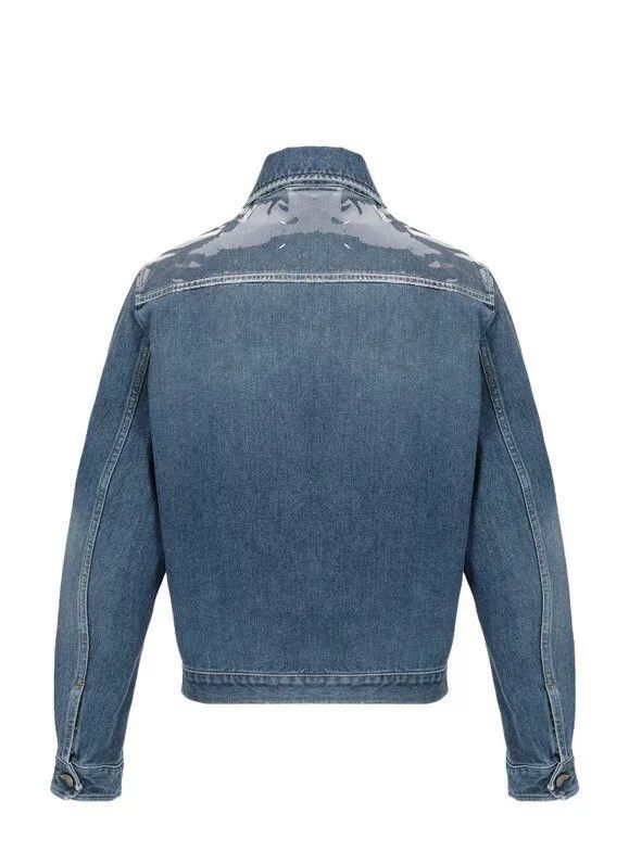 Maison Margiela maison margiela denim jacket with transparent details Size US M / EU 48-50 / 2 - 9 Thumbnail
