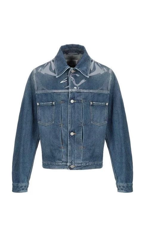 Maison Margiela maison margiela denim jacket with transparent details Size US M / EU 48-50 / 2 - 8 Thumbnail