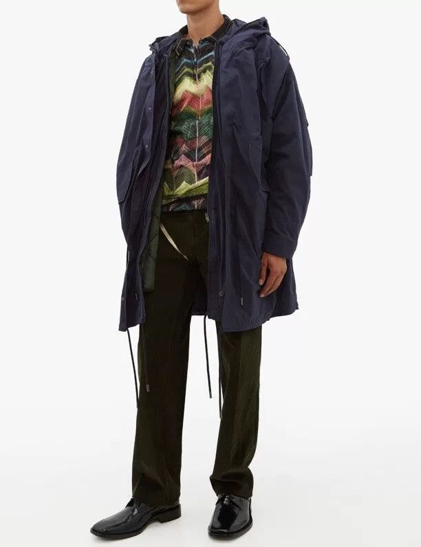 Y/Project Y/PROJECT Oversized Parka Coat in Black Size US XS / EU 42 / 0 - 5 Thumbnail