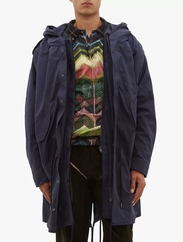 Y/Project Y/PROJECT Oversized Parka Coat in Black Size US XS / EU 42 / 0 - 8 Thumbnail