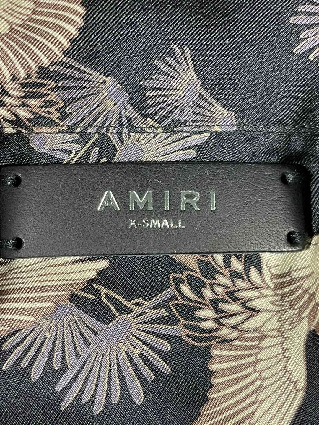 Amiri amiri carne short sleeve silk shirt Size US XS / EU 42 / 0 - 3 Thumbnail