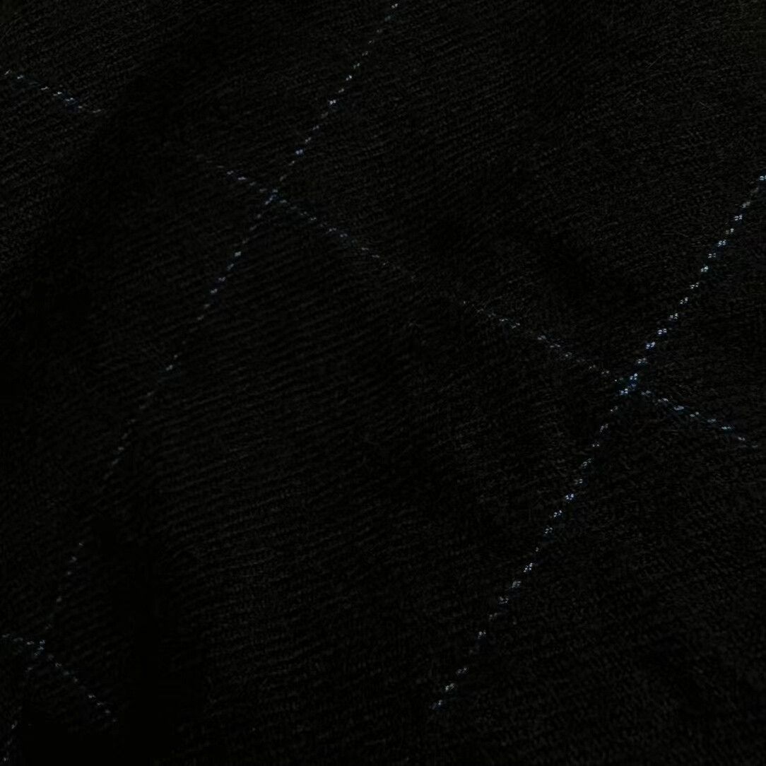 Geoffrey B. Small black prince of wales cashmere cap Size ONE SIZE - 9 Thumbnail