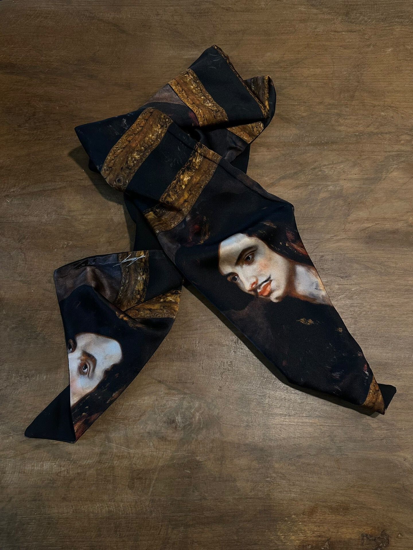 Geoffrey B. Small silk wool limited edition scarf Size ONE SIZE - 4 Thumbnail