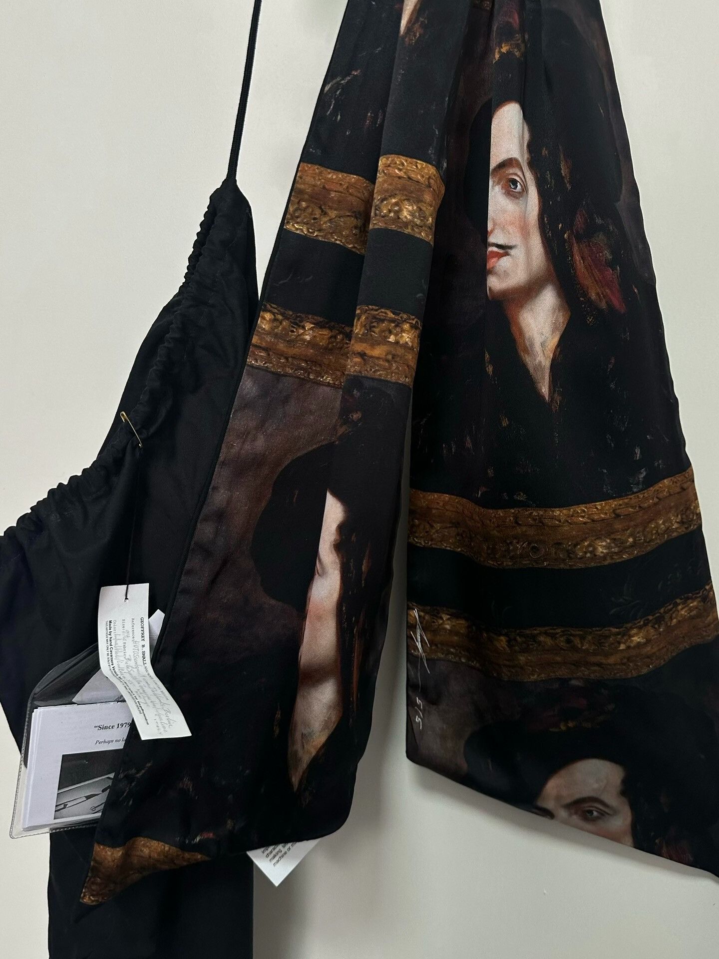 Geoffrey B. Small silk wool limited edition scarf Size ONE SIZE - 3 Thumbnail