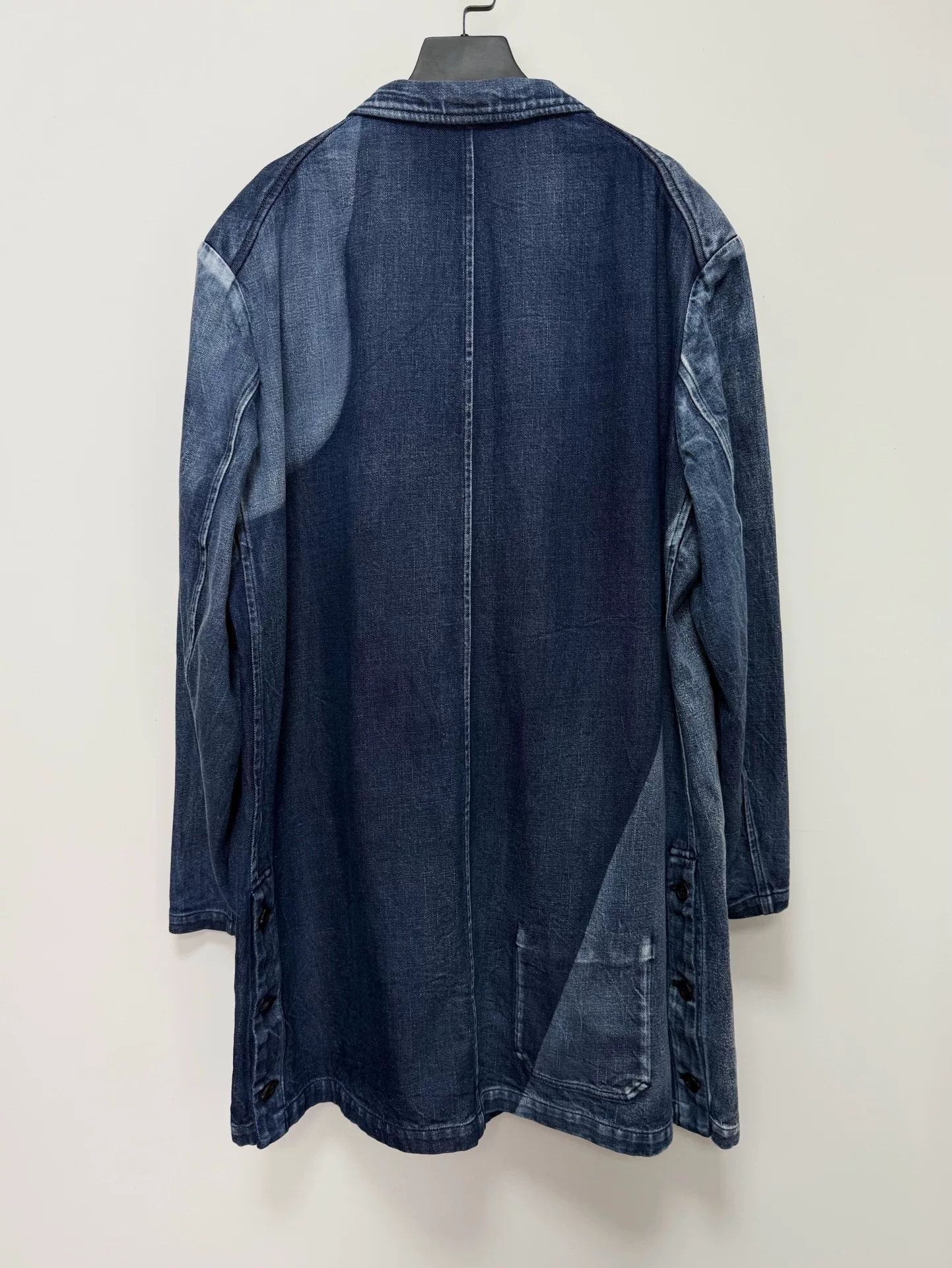 Yohji Yamamoto yohji yamamoto denim jacket with floral design Size US L / EU 52-54 / 3 - 2 Thumbnail