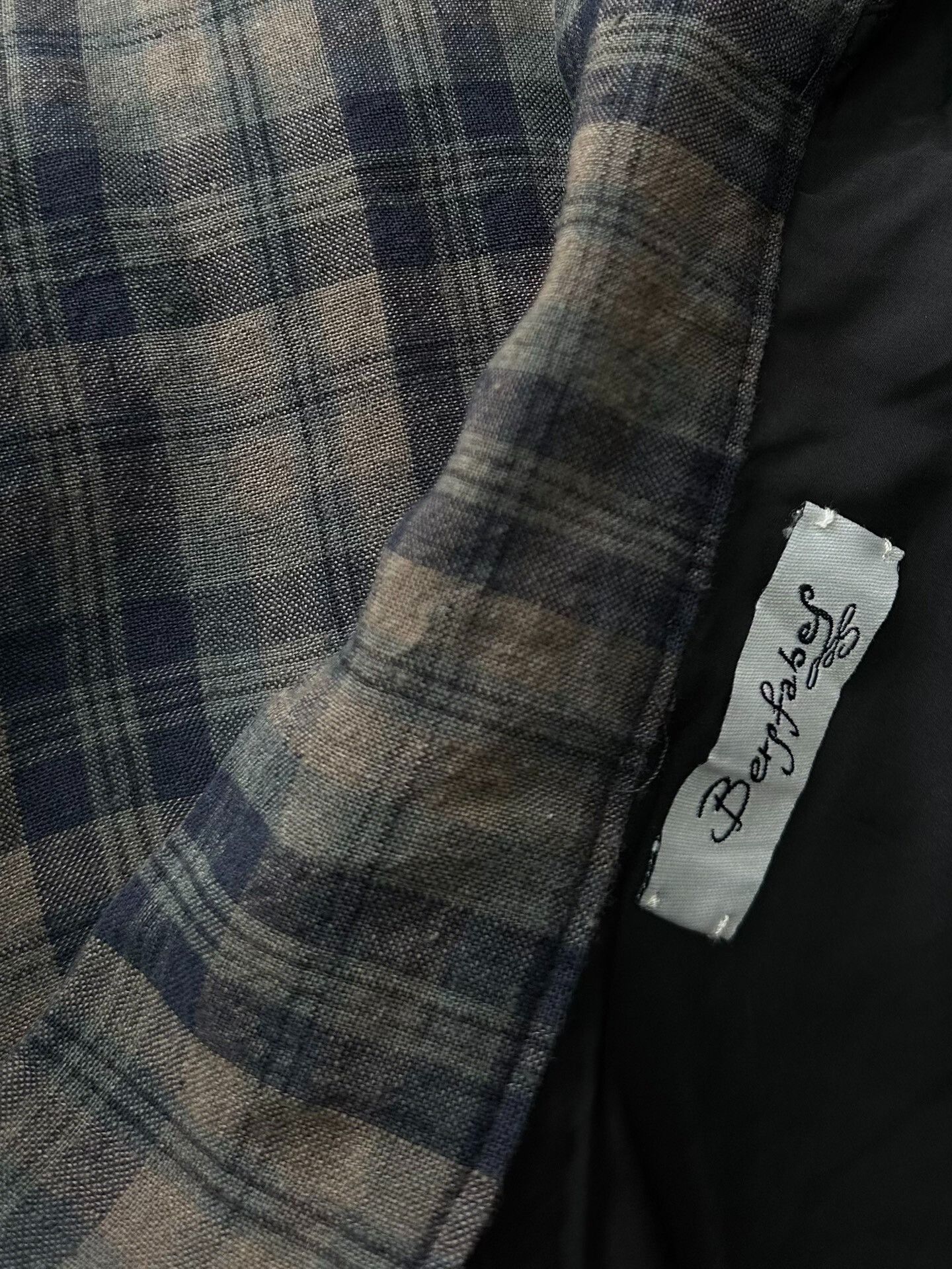 Bergfabel oversized checkered linen coat Size M / US 6-8 / IT 42-44 - 8 Thumbnail